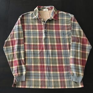 VINTAGE J CREW RUGBY SIZE LARGE